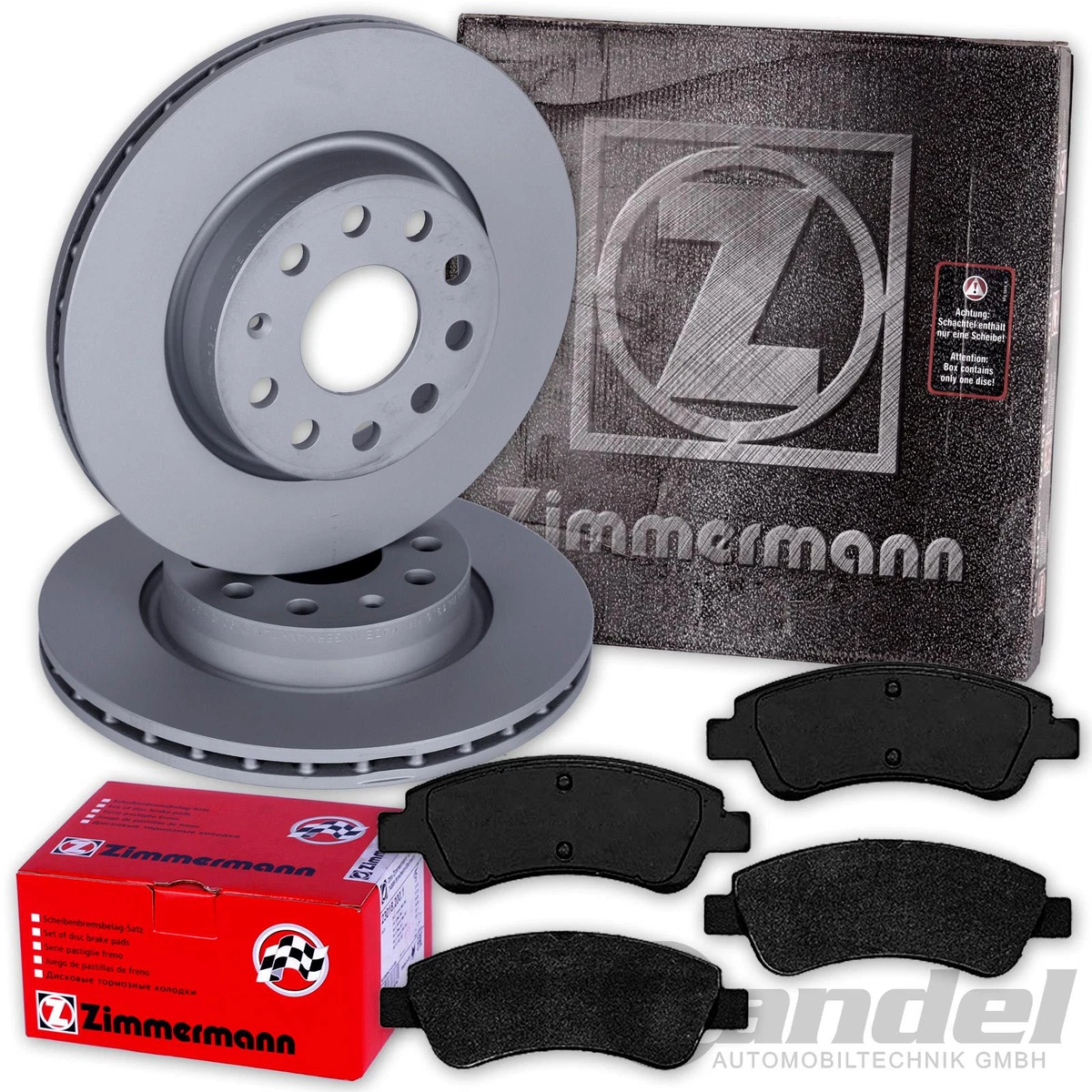 Безпечні гальма для Renault Clio III Grandtour: вибір Zimmermann