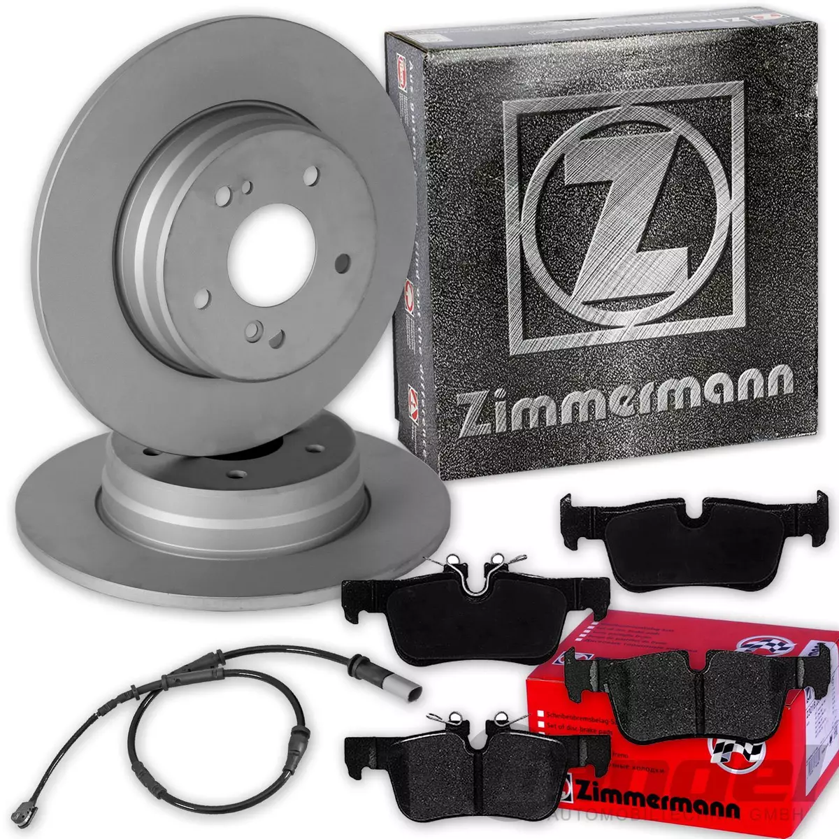 Гальмівні колодки та диски Zimmermann для PEUGEOT BOXER (230L) 2.5 D